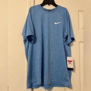 Nike Men's Blue T-Shirt Large